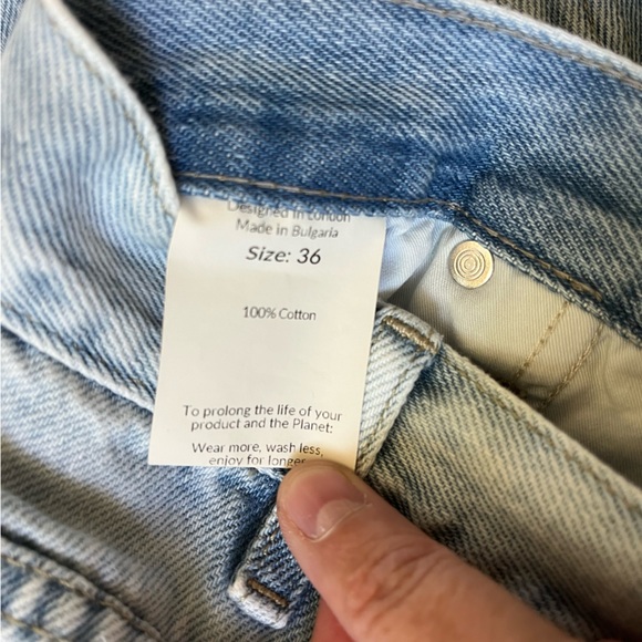 Saint + Sofia Wide Leg Jeans Size 14 (Brand is UK sizing size 36) - Picture 4 of 11